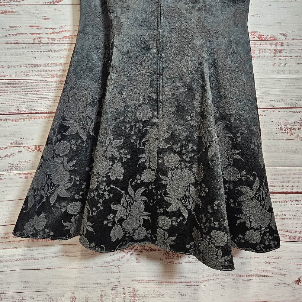 Vintage Gunne Sax 80s flare rosette dress - Picture 11 of 13